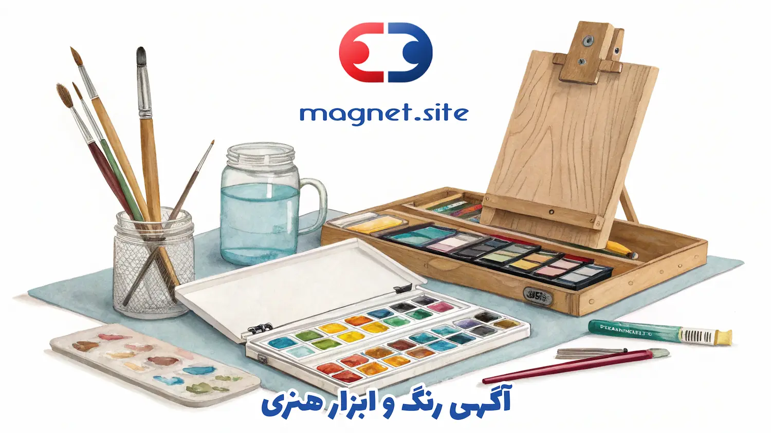 آگهی رنگ و ابزار و هنری
