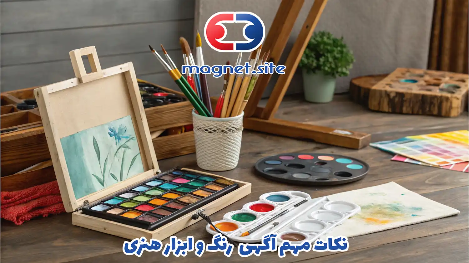 نکات مهم آگهی رنگ و ابزار هنری 